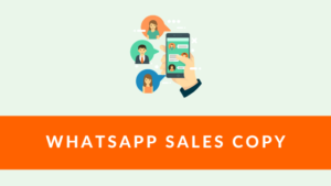 WhatsApp Sales Copy