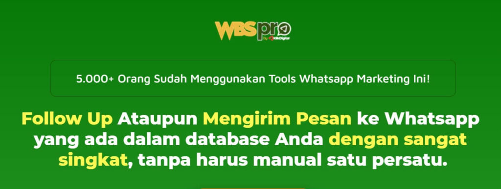 wbspro tools whatsapp